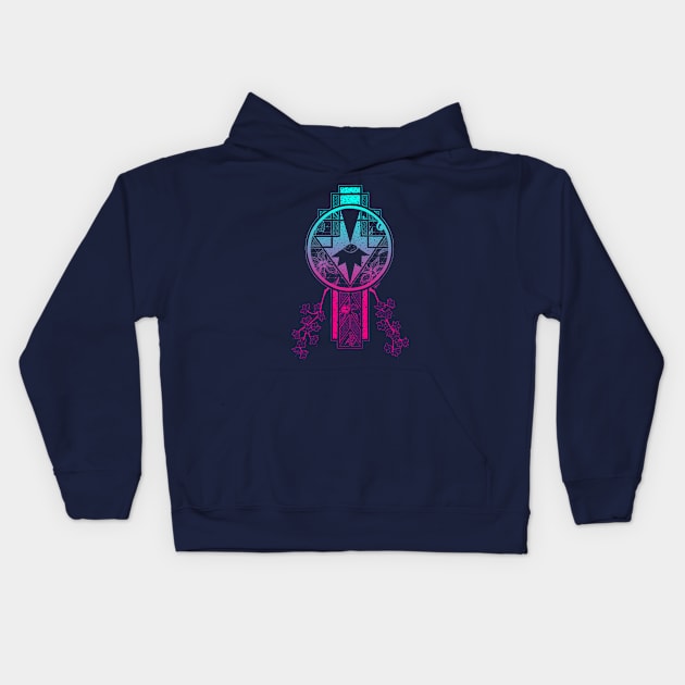 Ascension - Spring Inks Series #3 Kids Hoodie by Indi Martin